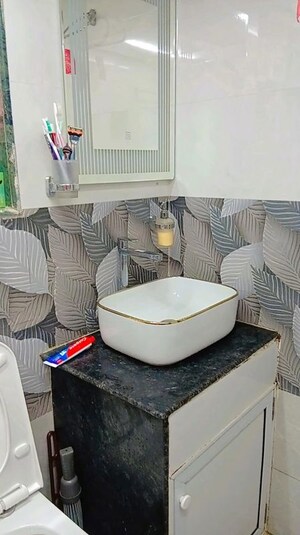 Bathroom in 2 BHK Apartment at Shivalik Apartment Andheri, Andheri East – for Rent