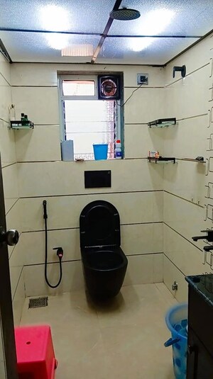 Bathroom in 2 BHK Apartment at Shivalik Apartment Andheri, Andheri East – for Rent