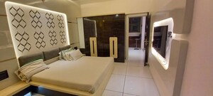 Living Room in 4 BHK Apartment at Angel Wind Chimes, Science City – for Rent