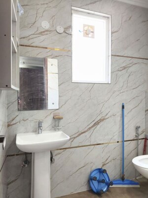 Bathroom in 2 BHK Apartment at Saket – for Rent