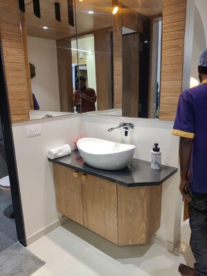 Washroom in 3 BHK Apartment at Everest Axora, Bhayli – for Sale