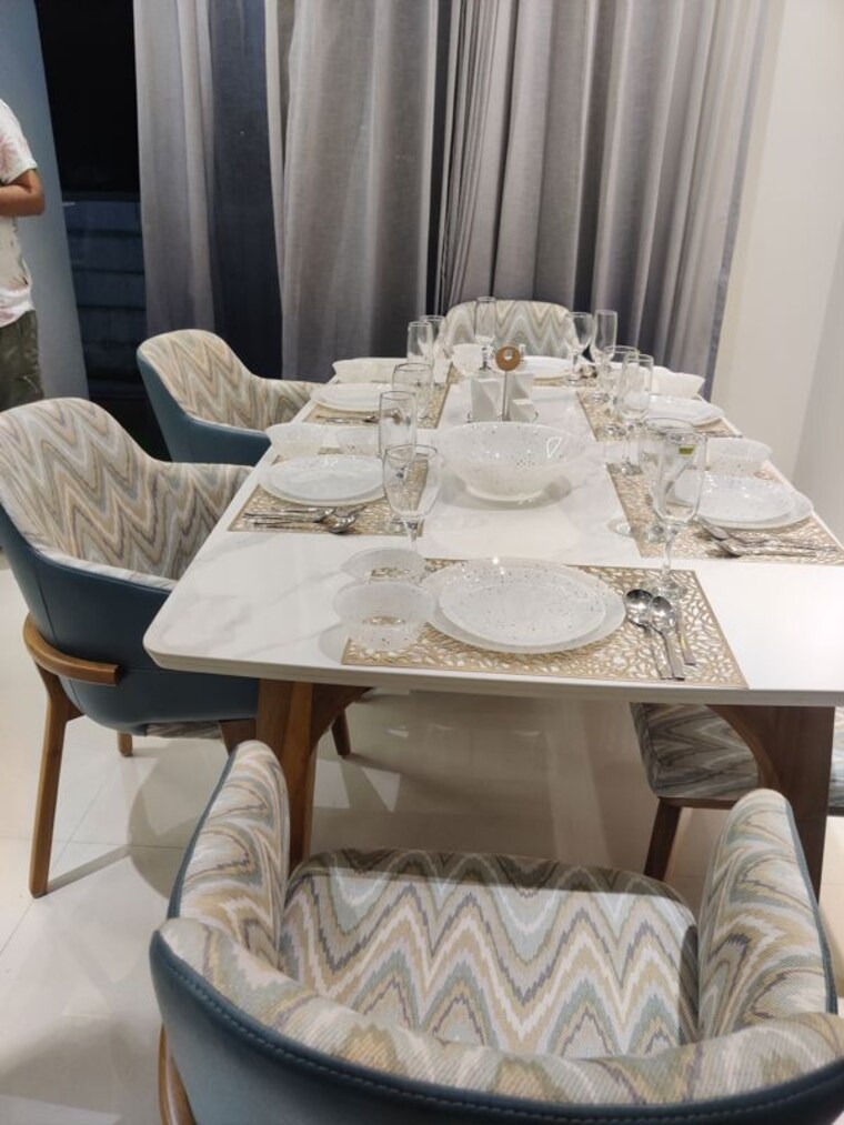 Dinning Area, everest-axora 3 Bedroom 1280 Sq.Ft. Apartment In Bhayli Vadodara 10633404