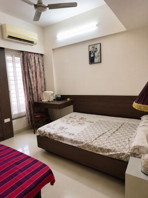 Bedroom in 2.5 BHK Apartment at Kanakia Spaces Niharika, Manpada – for Rent