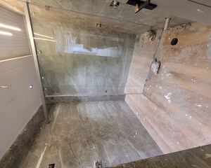 Bathroom in 4 BHK Builder Floor at Green Fields Colony – for Sale