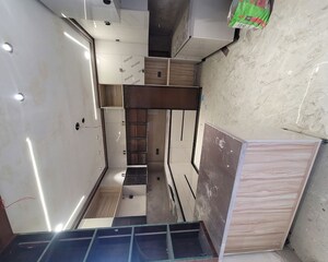 Staircase in 4 BHK Builder Floor at Green Fields Colony – for Sale