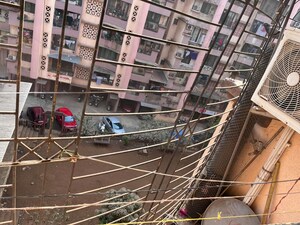 Balcony in 1.5 BHK Apartment at Yashraj Park CHS, Kasarvadavali – for Rent