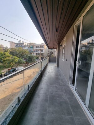 Balcony in 4 BHK Builder Floor at Green Fields Colony – for Sale