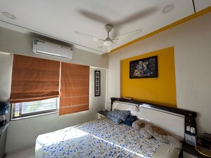 Bedroom in 3 BHK Apartment at Sangani Shaligram Lakeview, Near Vaishno Devi Circle On Sg Highway – for Rent