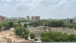 Plot Area in 3 BHK Apartment at Sangani Shaligram Lakeview, Near Vaishno Devi Circle On Sg Highway – for Rent