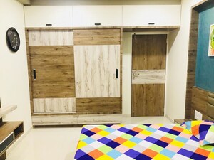 Bedroom in 3 BHK Apartment at Sangani Shaligram Lakeview, Near Vaishno Devi Circle On Sg Highway – for Rent