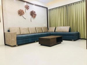 Bedroom in 3 BHK Apartment at Sangani Shaligram Lakeview, Near Vaishno Devi Circle On Sg Highway – for Rent