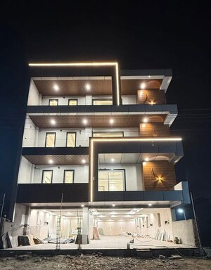 4 BHK Builder Floor – Exterior View View at Green Fields Colony - for Sale
