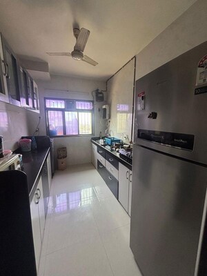 Kitchen in 2 BHK Apartment at GHP Crystal Court, Powai – for Rent