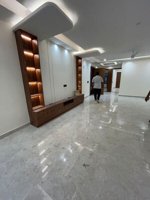 Living Room in 4 BHK Builder Floor at Green Fields Colony – for Sale