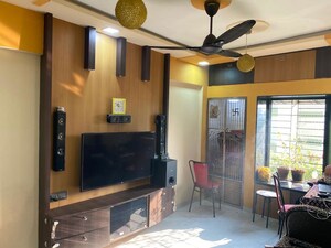 Living Room in 1 BHK Apartment at Darshan Tower, Thane West – for Sale
