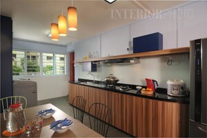 Kitchen in 2 BHK Apartment at Neelkanth Stella, Khanda Colony – for Sale