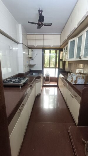 Kitchen in 3 BHK Apartment at Meridian Apartment Andheri, Andheri West – for Rent
