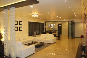 Living Room in 1 BHK Apartment at Millennium Flora, Khanda Colony – for Sale