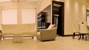 Living Room in 1 BHK Apartment at Millennium Flora, Khanda Colony – for Sale
