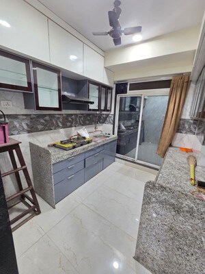 Kitchen in 2 BHK Apartment at The Heights, Andheri East – for Rent