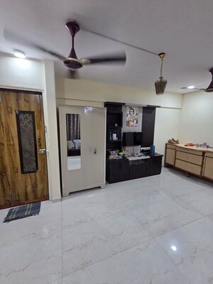 Living Room in 2 BHK Apartment at The Heights, Andheri East – for Rent
