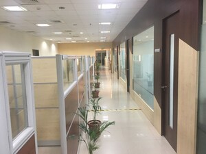 Building Lobby in  Office Space at Platinum Techno Park, Vashi Sector 30 – for Rent