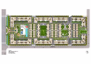 Master Plan in 3 BHK Independent House at Khapri – for Sale