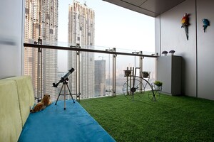 Staircase in 3 BHK Apartment at Lodha Primo, Parel – for Sale