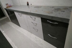Kitchen in 3 BHK Apartment at Godrej Central, Chembur – for Rent
