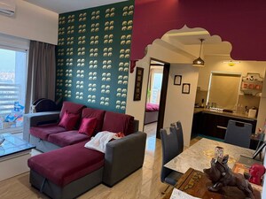 Living Room in 2 BHK Builder Floor at Satyam Paradise Sector 121, Sector 121 – for Sale