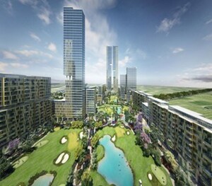 3.5 BHK Apartment – Exterior View View at M3M Golf Estate, Sector 65 - for Rent