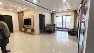 Living Room in 3 BHK Apartment at Frontline Seven, Kokapet – for Rent