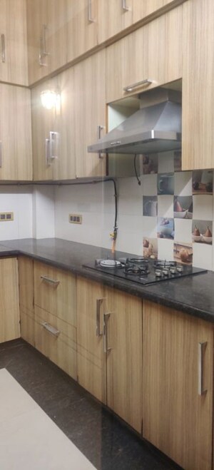 Kitchen in 3 BHK Builder Floor at Defence Colony – for Rent