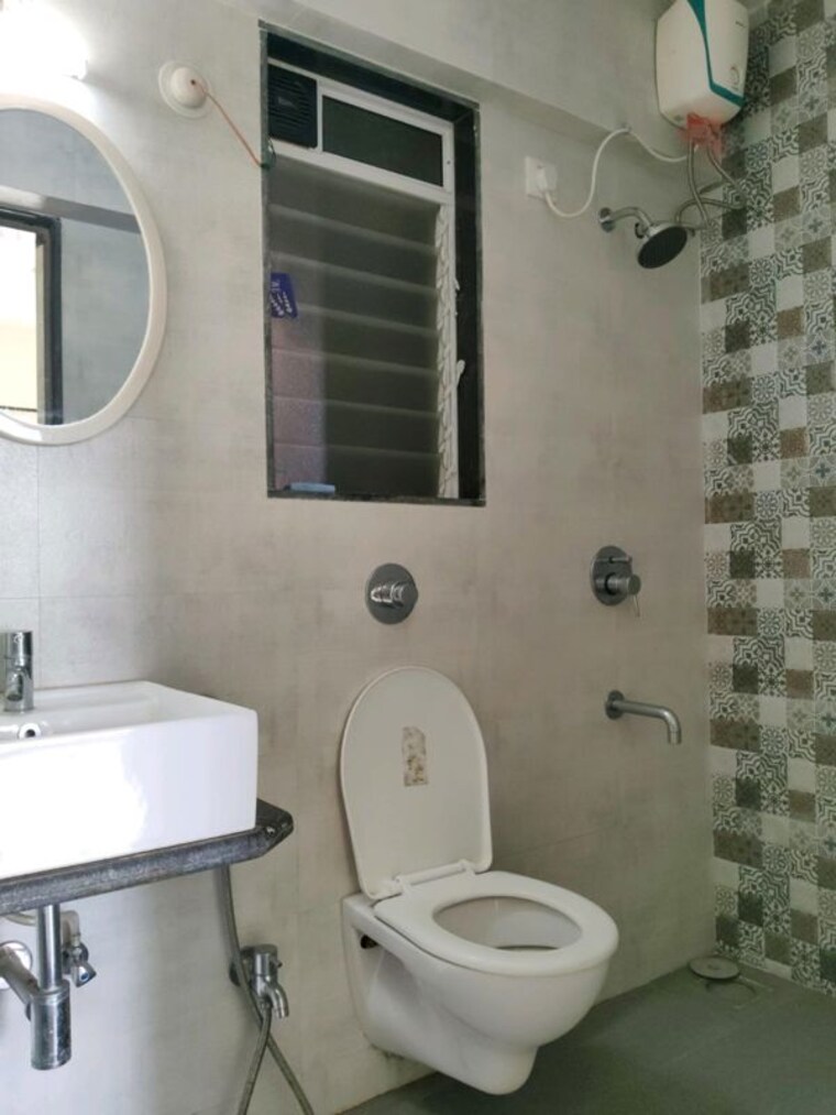 Bathroom, paradigm-zenith 1 Bedroom 490 Sq.Ft. Apartment In Ghodbunder Road Thane 10633728