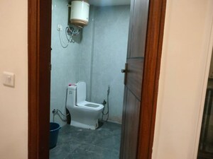 Bathroom in 1 BHK Builder Floor at Chattarpur – for Rent
