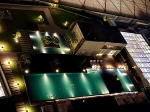 Furnished Amenities in 4 BHK Apartment at Bhartiya Leela Residences, Thanisandra Main Road – for Sale
