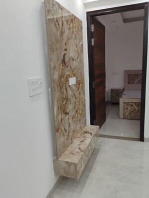 Bathroom in 1 BHK Builder Floor at Chattarpur – for Rent
