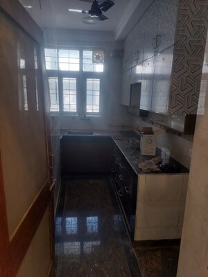 Kitchen in 1 BHK Builder Floor at Chattarpur – for Rent