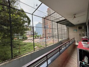 Balcony in 3 BHK Builder Floor at Ansal API Esencia, Sector 67 – for Rent