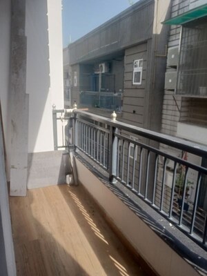 Balcony in 2 BHK Builder Floor at Vasant Kunj Enclave – for Rent