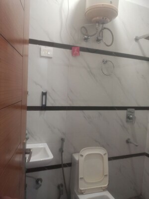 Bathroom in 2 BHK Builder Floor at Vasant Kunj Enclave – for Rent