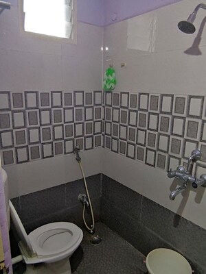 Attached Bathroom in 3 BHK Apartment at Baghmugalia – for Sale