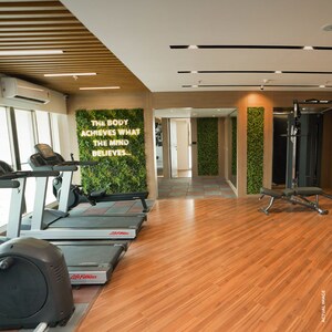 Gym in 2 BHK Apartment at Chandak Cornerstone, Worli – for Rent