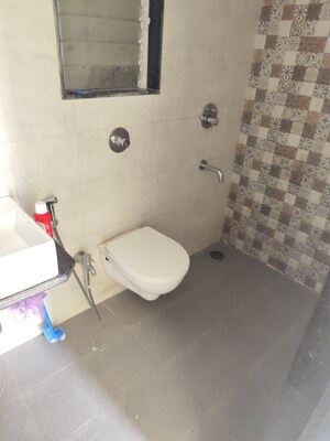 Bathroom in 1 BHK Apartment at Vihang Valley Phase 3, Kasarvadavali – for Rent