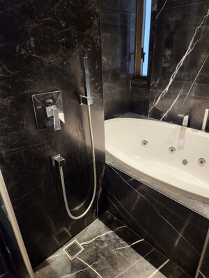 Kitchen in 3 BHK Apartment at Lodha Trump Tower, Worli – for Rent
