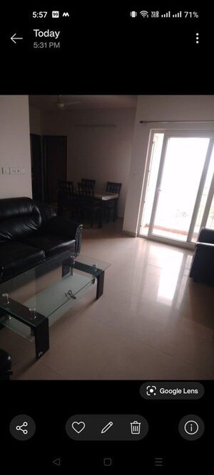 Living Room in 2 BHK Apartment at Ramky One North, Yelahanka – for Rent