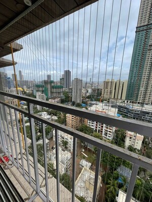 Balcony in 2 BHK Apartment at Dhoot Sky Residency New Sonali CHSL, Malad West – for Rent