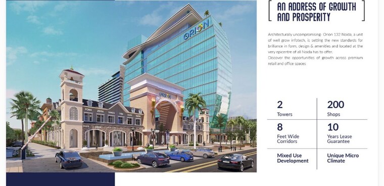 Exterior View, sector 132 Commercial Showroom 581 Sq.Ft. In Sector 132 Noida 10633946