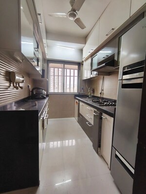 Kitchen in 2 BHK Apartment at Romell Diva, Malad West – for Rent