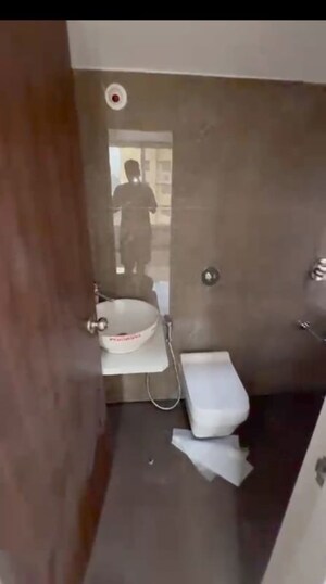 Bathroom in 2 BHK Apartment at Salangpur Salasar Aavatar, Mira Road – for Rent